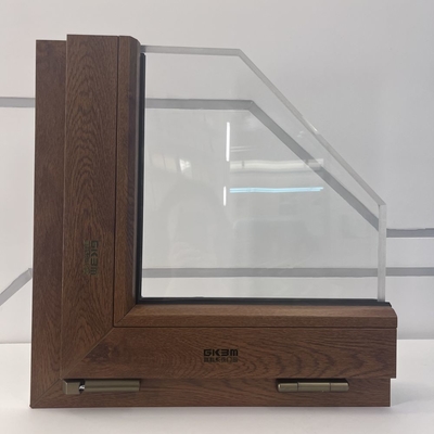 GKBM 90 UPVC Passive Window Profiles Ketebalan 3,0mm Tahan UV